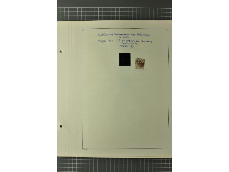 1855/1940 (ca.), ungebrauchte und gestempelte, äußerst reichhaltige Sammlung mit sehr vielen guten Werten, teils mehrfach, da
