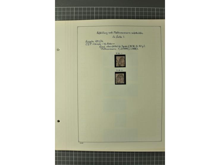 1855/1940 (ca.), ungebrauchte und gestempelte, äußerst reichhaltige Sammlung mit sehr vielen guten Werten, teils mehrfach, da