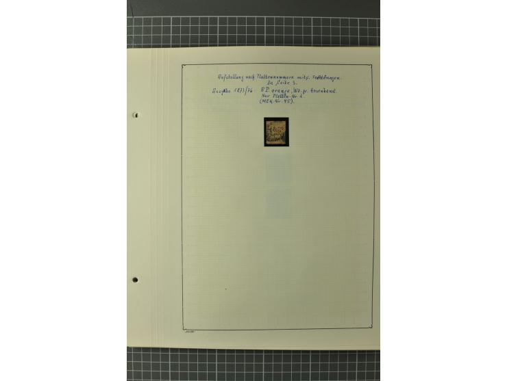 1855/1940 (ca.), ungebrauchte und gestempelte, äußerst reichhaltige Sammlung mit sehr vielen guten Werten, teils mehrfach, da