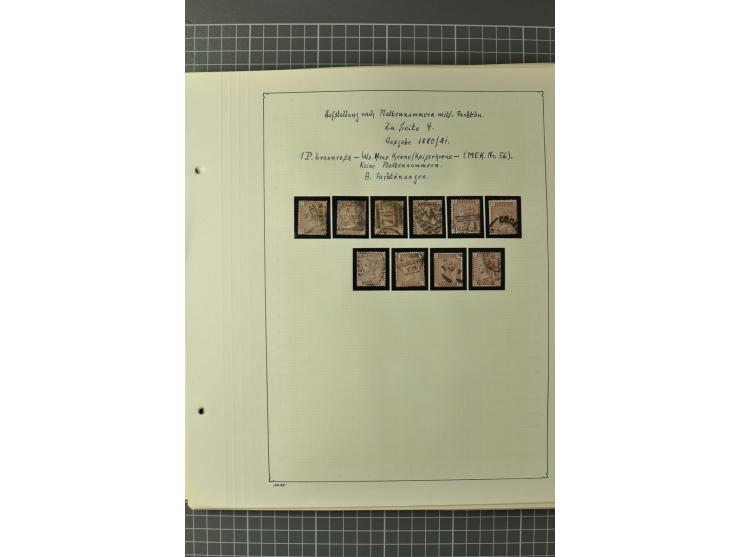 1855/1940 (ca.), ungebrauchte und gestempelte, äußerst reichhaltige Sammlung mit sehr vielen guten Werten, teils mehrfach, da