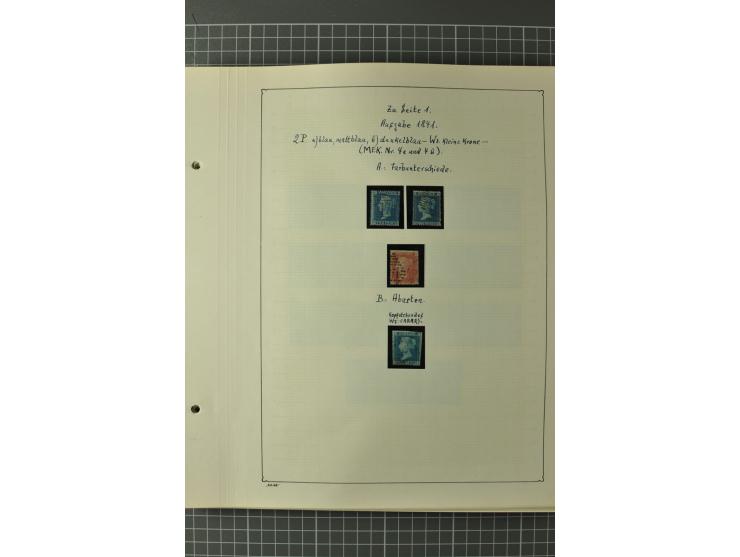 1855/1940 (ca.), ungebrauchte und gestempelte, äußerst reichhaltige Sammlung mit sehr vielen guten Werten, teils mehrfach, da