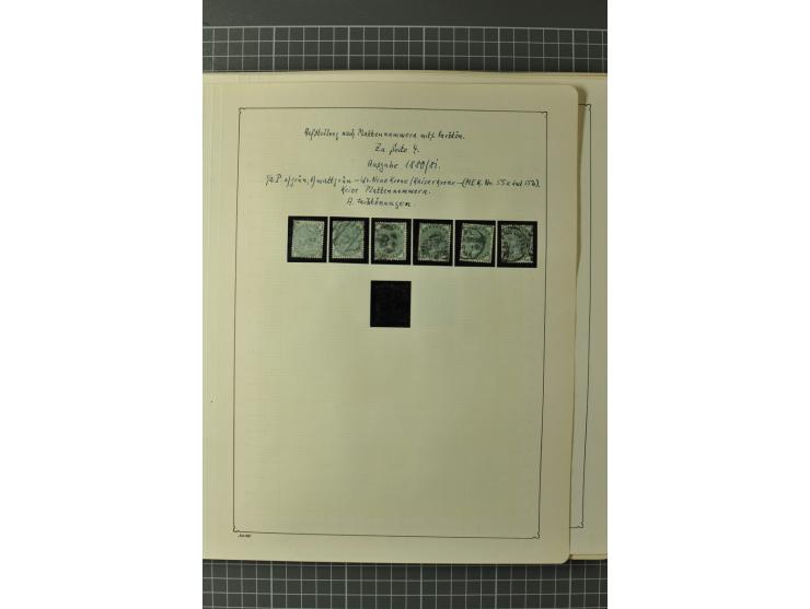 1855/1940 (ca.), ungebrauchte und gestempelte, äußerst reichhaltige Sammlung mit sehr vielen guten Werten, teils mehrfach, da