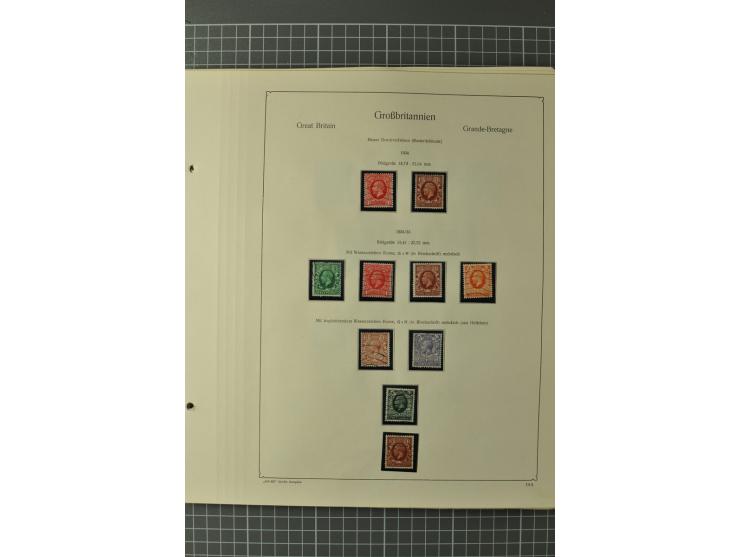 1855/1940 (ca.), ungebrauchte und gestempelte, äußerst reichhaltige Sammlung mit sehr vielen guten Werten, teils mehrfach, da
