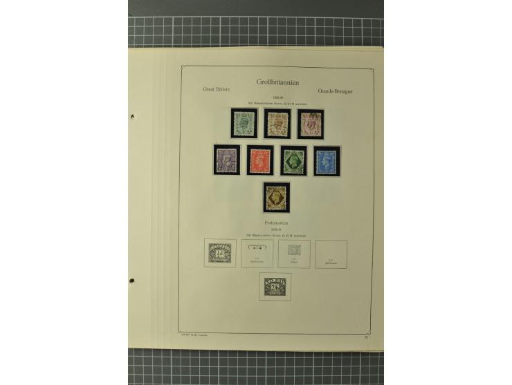 1855/1940 (ca.), ungebrauchte und gestempelte, äußerst reichhaltige Sammlung mit sehr vielen guten Werten, teils mehrfach, da