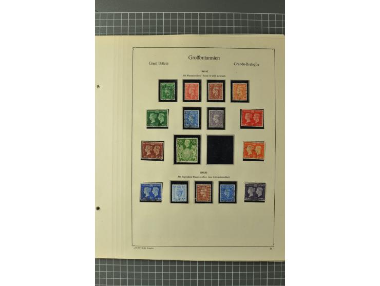 1855/1940 (ca.), ungebrauchte und gestempelte, äußerst reichhaltige Sammlung mit sehr vielen guten Werten, teils mehrfach, da