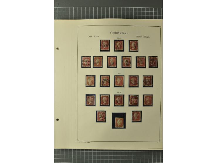 1855/1940 (ca.), ungebrauchte und gestempelte, äußerst reichhaltige Sammlung mit sehr vielen guten Werten, teils mehrfach, da