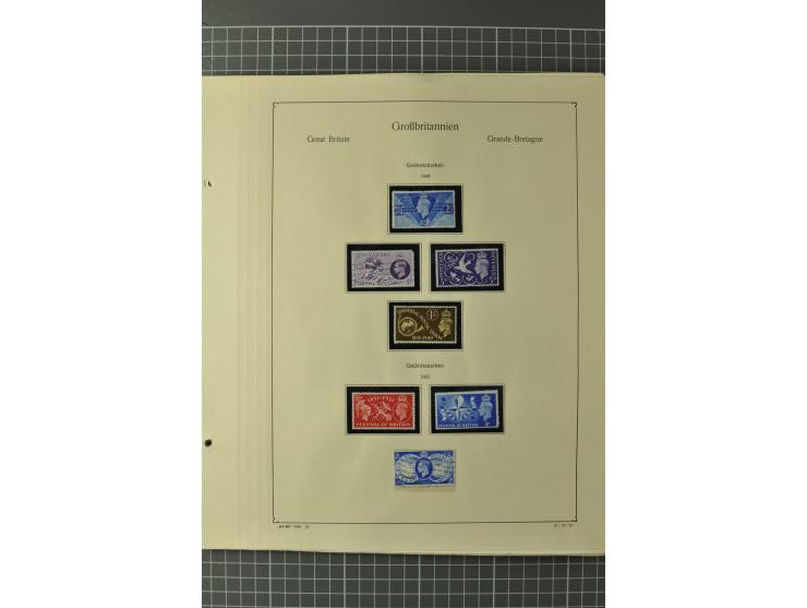 1855/1940 (ca.), ungebrauchte und gestempelte, äußerst reichhaltige Sammlung mit sehr vielen guten Werten, teils mehrfach, da
