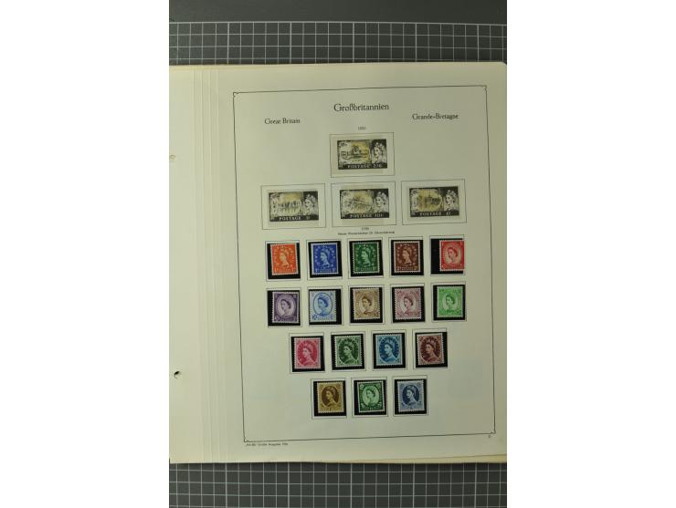 1855/1940 (ca.), ungebrauchte und gestempelte, äußerst reichhaltige Sammlung mit sehr vielen guten Werten, teils mehrfach, da