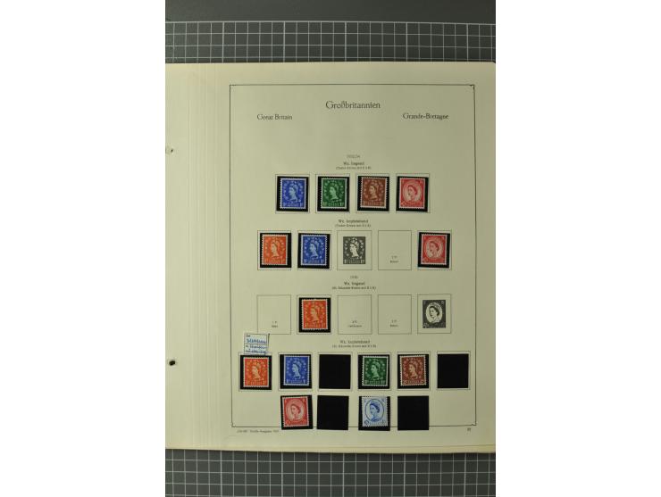 1855/1940 (ca.), ungebrauchte und gestempelte, äußerst reichhaltige Sammlung mit sehr vielen guten Werten, teils mehrfach, da