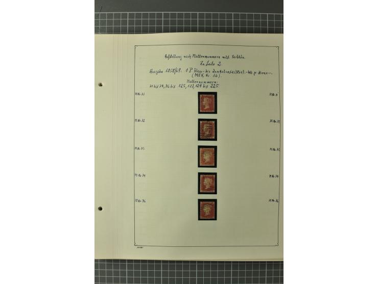 1855/1940 (ca.), ungebrauchte und gestempelte, äußerst reichhaltige Sammlung mit sehr vielen guten Werten, teils mehrfach, da