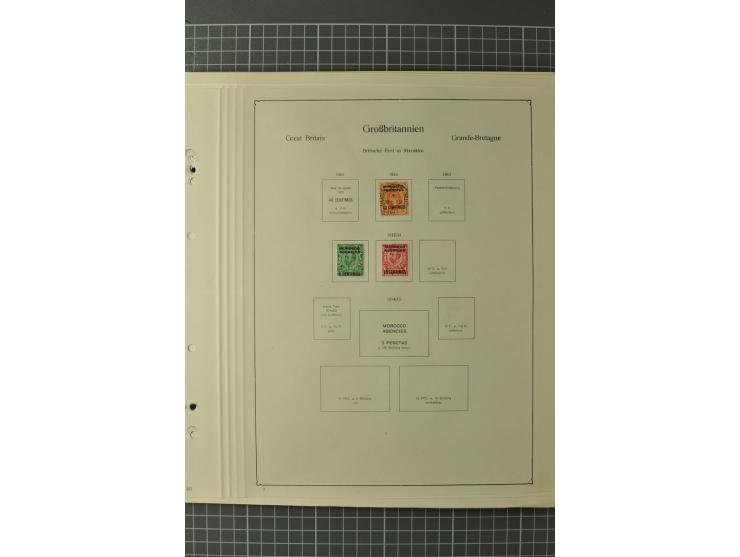1855/1940 (ca.), ungebrauchte und gestempelte, äußerst reichhaltige Sammlung mit sehr vielen guten Werten, teils mehrfach, da