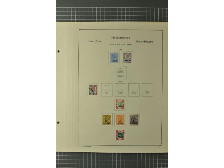 1855/1940 (ca.), ungebrauchte und gestempelte, äußerst reichhaltige Sammlung mit sehr vielen guten Werten, teils mehrfach, da