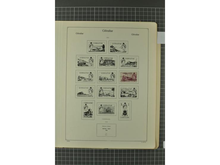 1855/1940 (ca.), ungebrauchte und gestempelte, äußerst reichhaltige Sammlung mit sehr vielen guten Werten, teils mehrfach, da