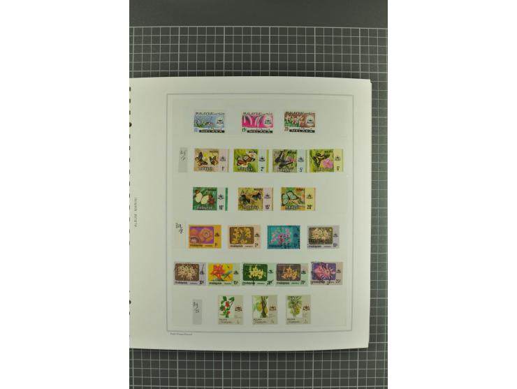1867/1986, postfrische, ungebrauchte und gestempelte reichhaltige Sammlung mit vielen besseren Ausgaben (Yvert n.A.d.E. ca. 2