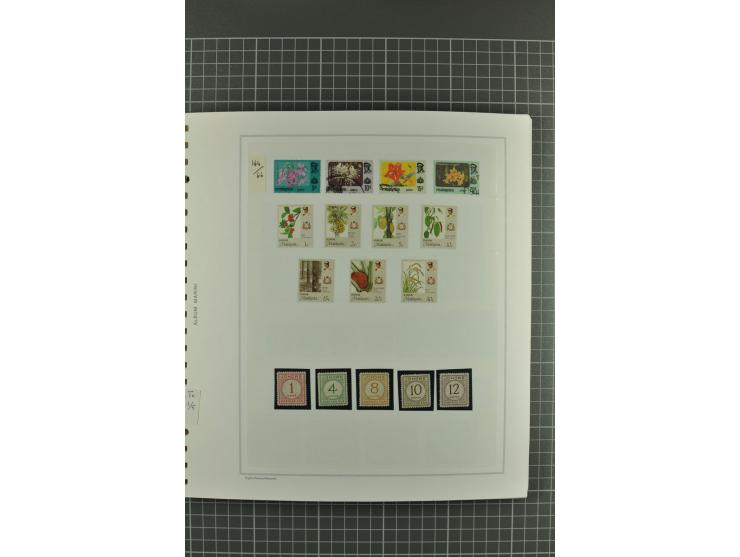 1867/1986, postfrische, ungebrauchte und gestempelte reichhaltige Sammlung mit vielen besseren Ausgaben (Yvert n.A.d.E. ca. 2