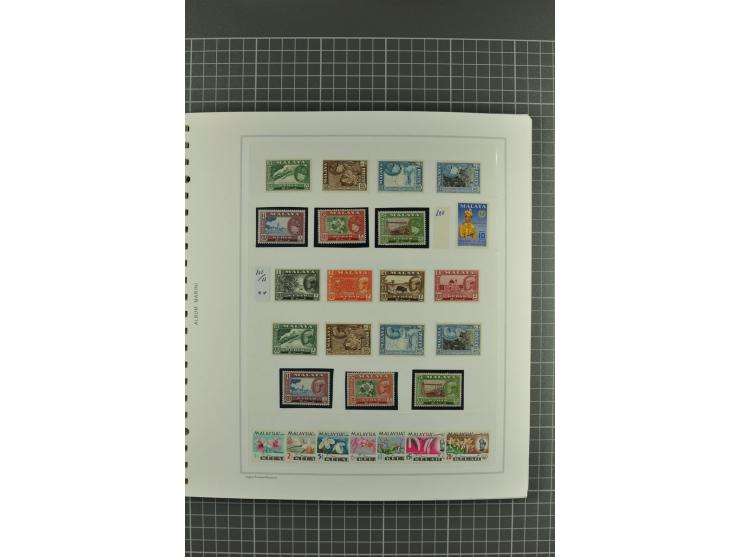 1867/1986, postfrische, ungebrauchte und gestempelte reichhaltige Sammlung mit vielen besseren Ausgaben (Yvert n.A.d.E. ca. 2