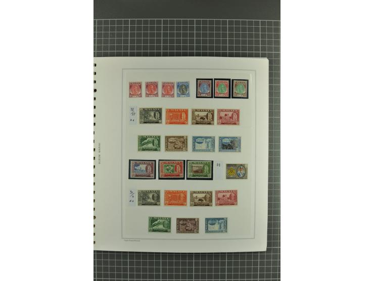 1867/1986, postfrische, ungebrauchte und gestempelte reichhaltige Sammlung mit vielen besseren Ausgaben (Yvert n.A.d.E. ca. 2