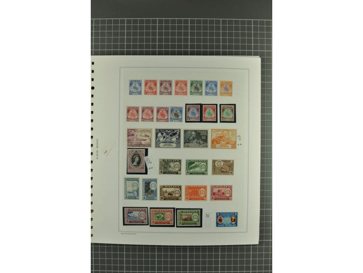 1867/1986, postfrische, ungebrauchte und gestempelte reichhaltige Sammlung mit vielen besseren Ausgaben (Yvert n.A.d.E. ca. 2