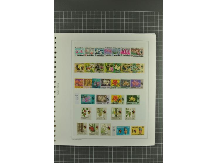 1867/1986, postfrische, ungebrauchte und gestempelte reichhaltige Sammlung mit vielen besseren Ausgaben (Yvert n.A.d.E. ca. 2