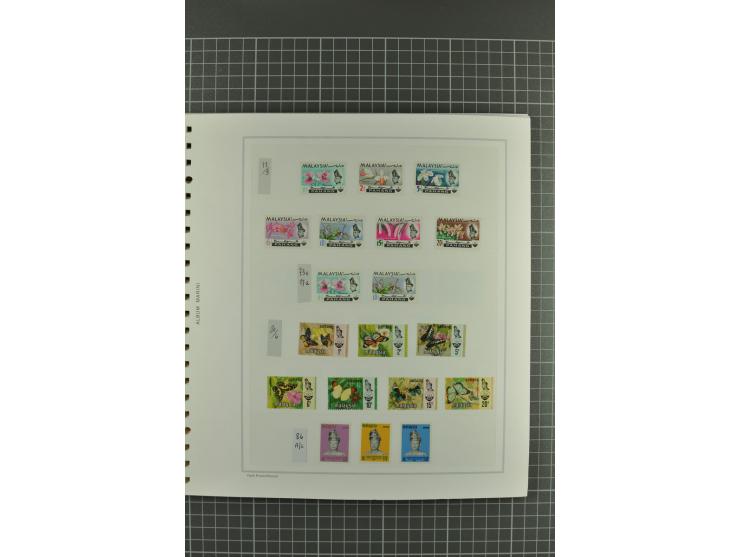 1867/1986, postfrische, ungebrauchte und gestempelte reichhaltige Sammlung mit vielen besseren Ausgaben (Yvert n.A.d.E. ca. 2