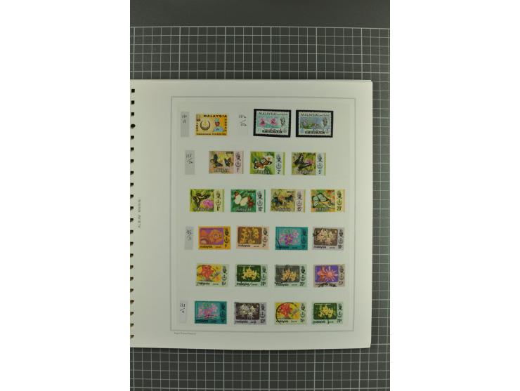 1867/1986, postfrische, ungebrauchte und gestempelte reichhaltige Sammlung mit vielen besseren Ausgaben (Yvert n.A.d.E. ca. 2