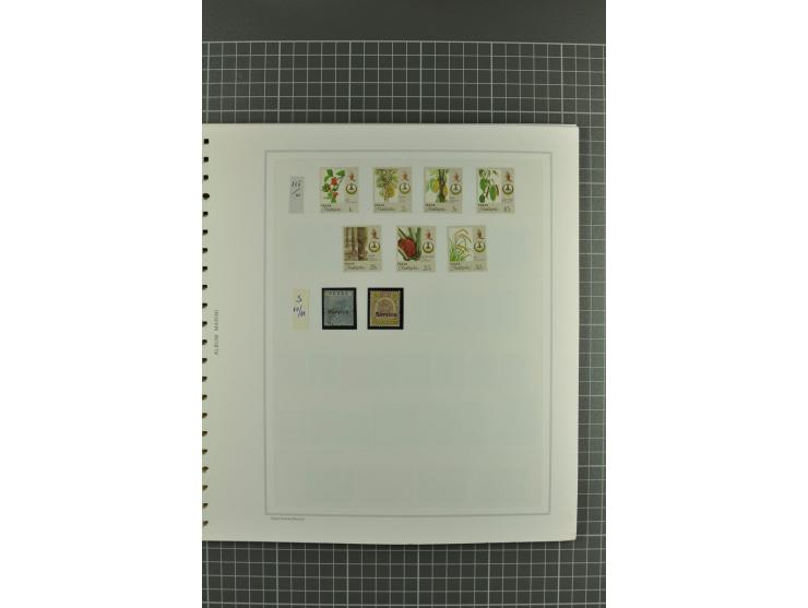 1867/1986, postfrische, ungebrauchte und gestempelte reichhaltige Sammlung mit vielen besseren Ausgaben (Yvert n.A.d.E. ca. 2