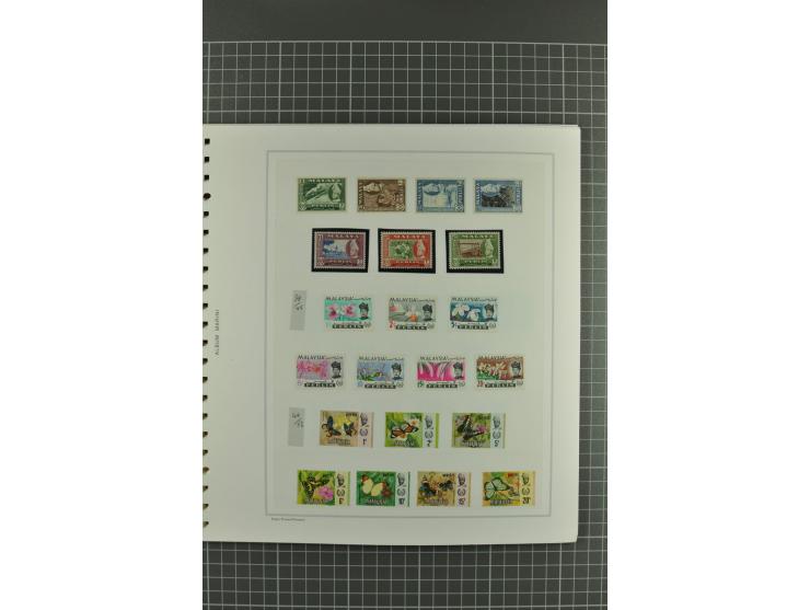 1867/1986, postfrische, ungebrauchte und gestempelte reichhaltige Sammlung mit vielen besseren Ausgaben (Yvert n.A.d.E. ca. 2