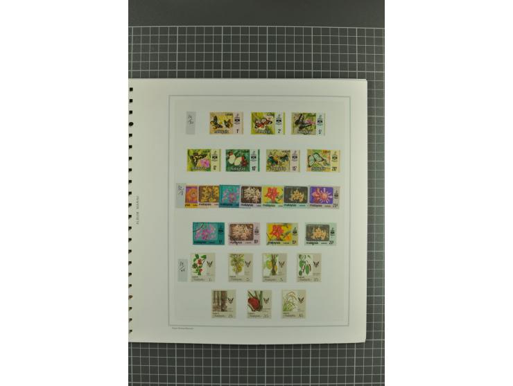 1867/1986, postfrische, ungebrauchte und gestempelte reichhaltige Sammlung mit vielen besseren Ausgaben (Yvert n.A.d.E. ca. 2