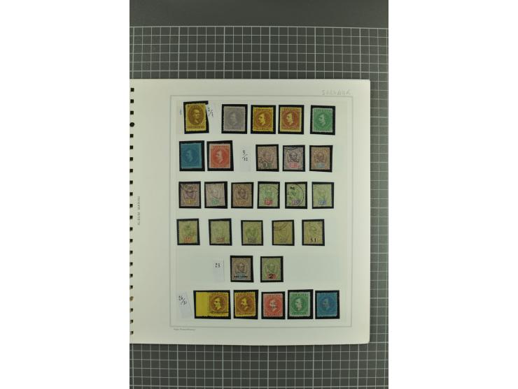 1867/1986, postfrische, ungebrauchte und gestempelte reichhaltige Sammlung mit vielen besseren Ausgaben (Yvert n.A.d.E. ca. 2