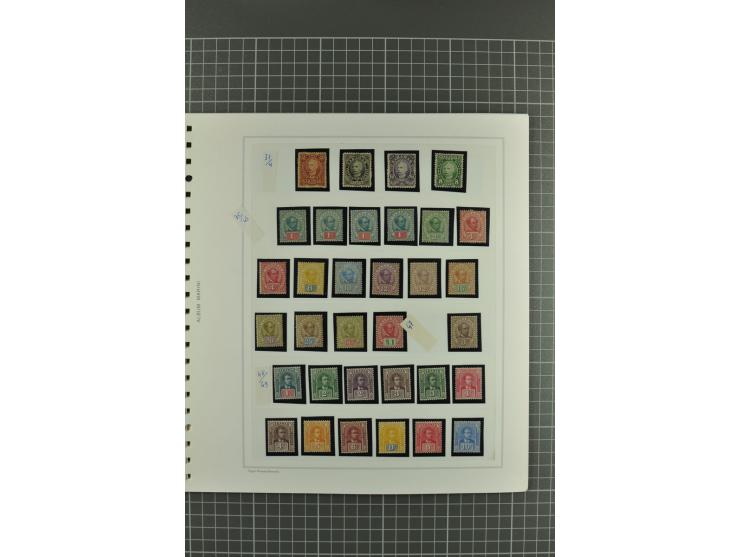 1867/1986, postfrische, ungebrauchte und gestempelte reichhaltige Sammlung mit vielen besseren Ausgaben (Yvert n.A.d.E. ca. 2