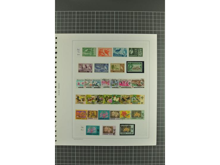 1867/1986, postfrische, ungebrauchte und gestempelte reichhaltige Sammlung mit vielen besseren Ausgaben (Yvert n.A.d.E. ca. 2