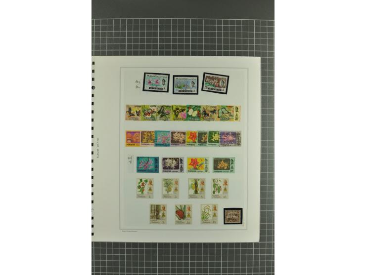 1867/1986, postfrische, ungebrauchte und gestempelte reichhaltige Sammlung mit vielen besseren Ausgaben (Yvert n.A.d.E. ca. 2