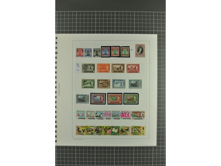 1867/1986, postfrische, ungebrauchte und gestempelte reichhaltige Sammlung mit vielen besseren Ausgaben (Yvert n.A.d.E. ca. 2