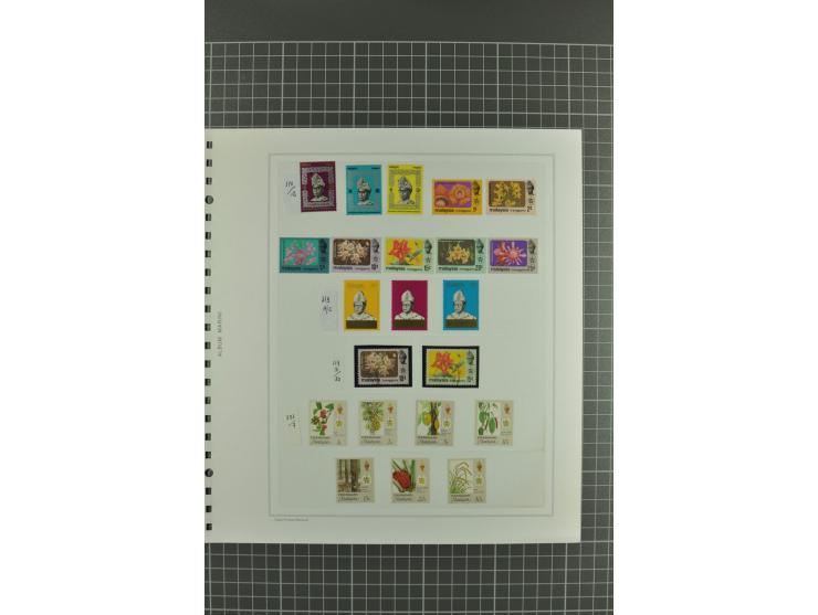 1867/1986, postfrische, ungebrauchte und gestempelte reichhaltige Sammlung mit vielen besseren Ausgaben (Yvert n.A.d.E. ca. 2