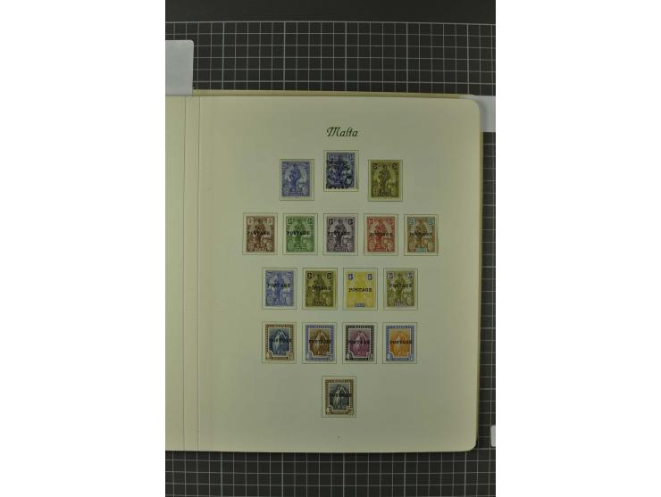 1863/1970, postfrische, ungebrauchte und gestempelte Sammlung mit u.a. Mi.-Nr. 82-96 etc.