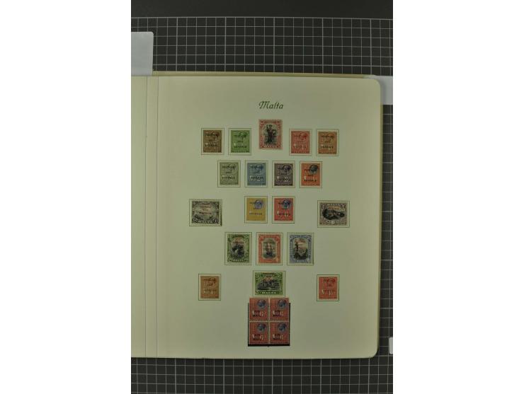 1863/1970, postfrische, ungebrauchte und gestempelte Sammlung mit u.a. Mi.-Nr. 82-96 etc.