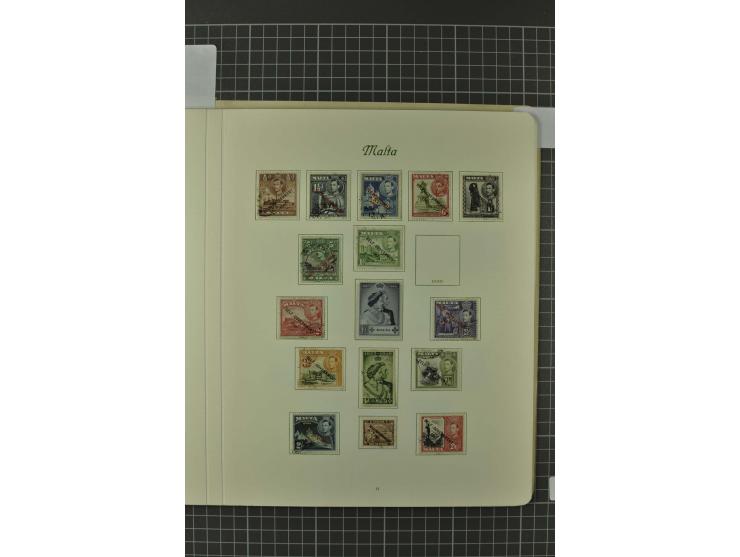 1863/1970, postfrische, ungebrauchte und gestempelte Sammlung mit u.a. Mi.-Nr. 82-96 etc.