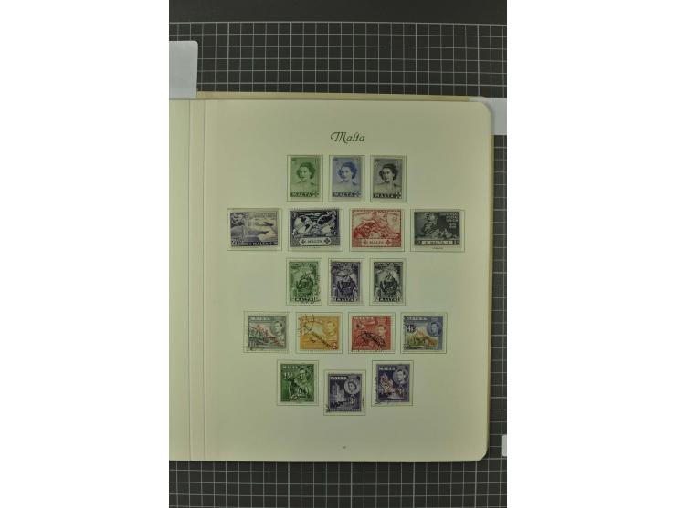 1863/1970, postfrische, ungebrauchte und gestempelte Sammlung mit u.a. Mi.-Nr. 82-96 etc.