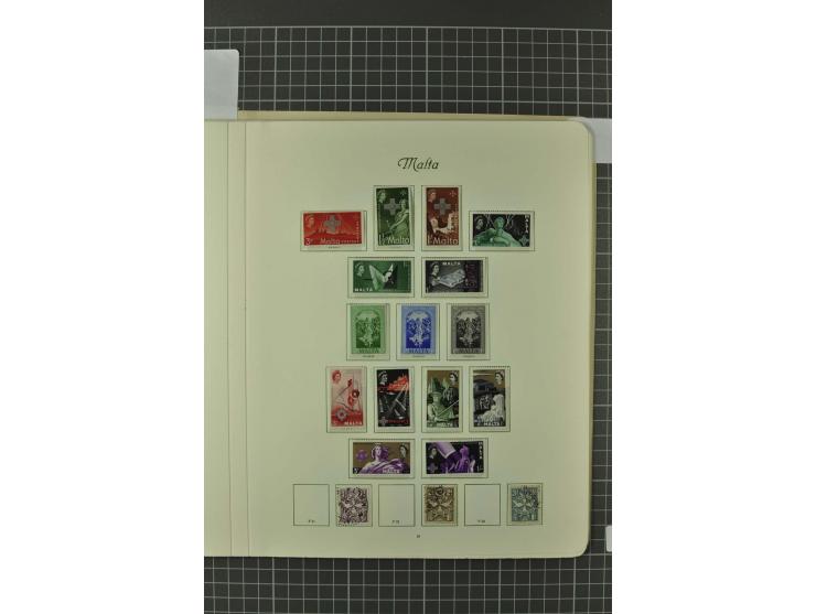 1863/1970, postfrische, ungebrauchte und gestempelte Sammlung mit u.a. Mi.-Nr. 82-96 etc.