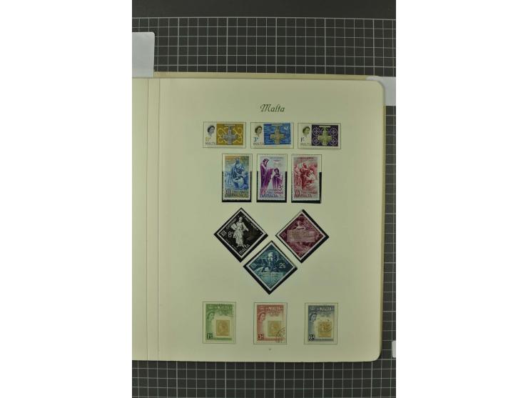 1863/1970, postfrische, ungebrauchte und gestempelte Sammlung mit u.a. Mi.-Nr. 82-96 etc.