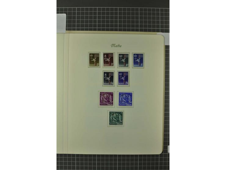1863/1970, postfrische, ungebrauchte und gestempelte Sammlung mit u.a. Mi.-Nr. 82-96 etc.