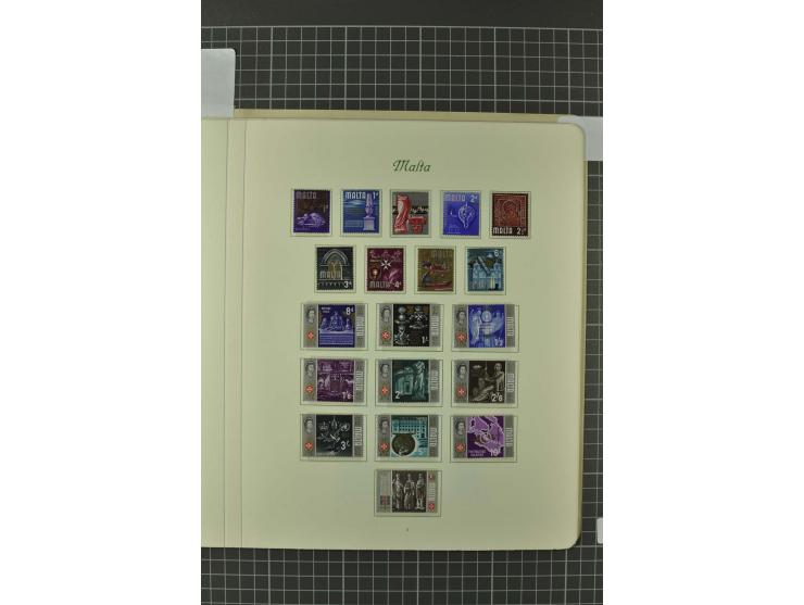 1863/1970, postfrische, ungebrauchte und gestempelte Sammlung mit u.a. Mi.-Nr. 82-96 etc.