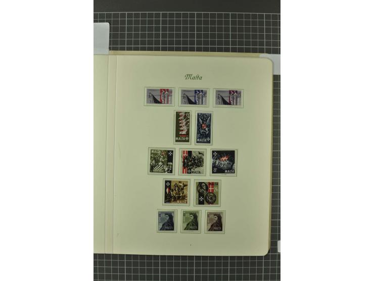 1863/1970, postfrische, ungebrauchte und gestempelte Sammlung mit u.a. Mi.-Nr. 82-96 etc.
