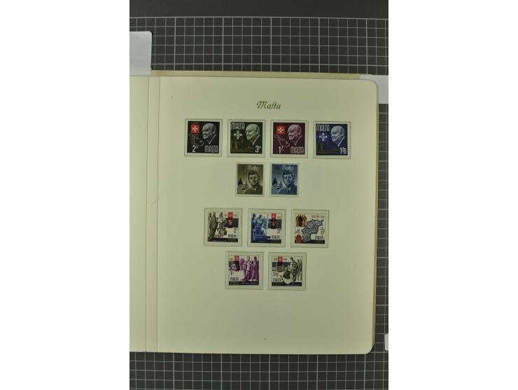 1863/1970, postfrische, ungebrauchte und gestempelte Sammlung mit u.a. Mi.-Nr. 82-96 etc.