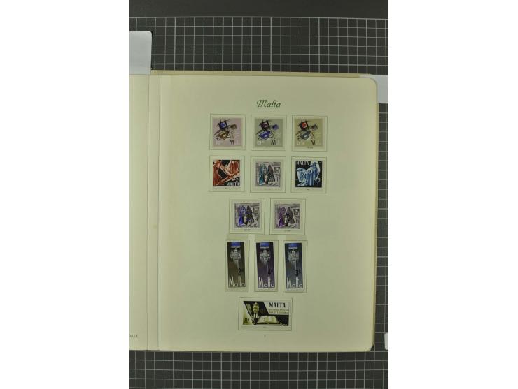 1863/1970, postfrische, ungebrauchte und gestempelte Sammlung mit u.a. Mi.-Nr. 82-96 etc.