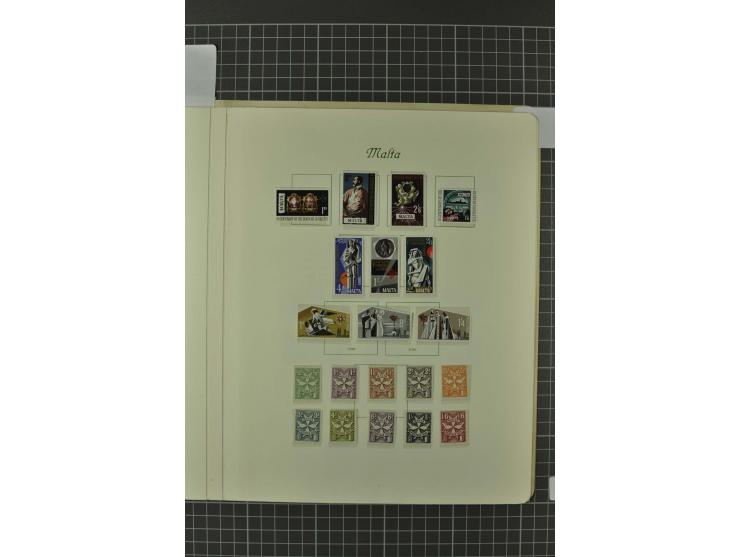 1863/1970, postfrische, ungebrauchte und gestempelte Sammlung mit u.a. Mi.-Nr. 82-96 etc.