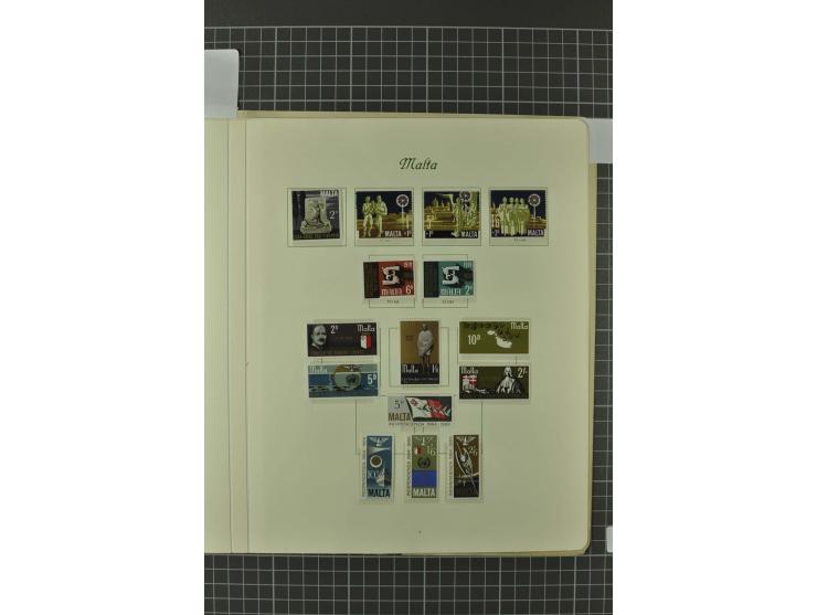 1863/1970, postfrische, ungebrauchte und gestempelte Sammlung mit u.a. Mi.-Nr. 82-96 etc.