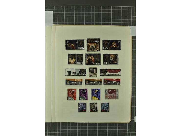 1863/1970, postfrische, ungebrauchte und gestempelte Sammlung mit u.a. Mi.-Nr. 82-96 etc.