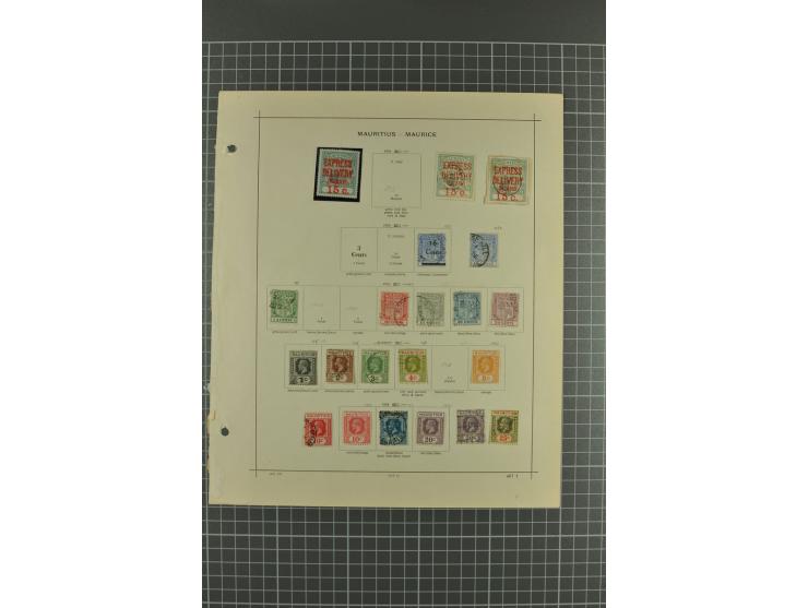 1854/1920 (ca.), ungebrauchte und meist gestempelte  Sammlung mit allein über 20 Werten ex Mi.-Nr. 3III bis 8, diese wie meis