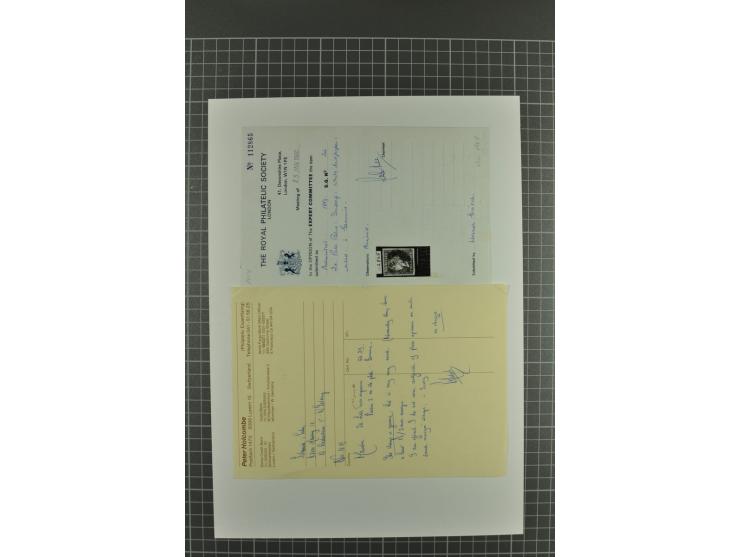 1854/1920 (ca.), ungebrauchte und meist gestempelte  Sammlung mit allein über 20 Werten ex Mi.-Nr. 3III bis 8, diese wie meis